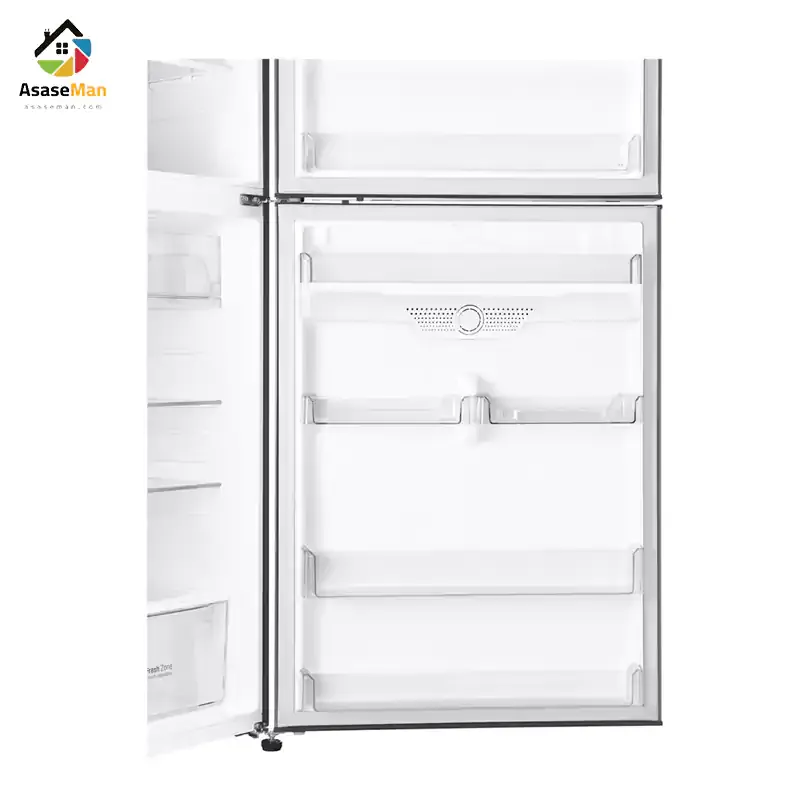 فضای داخلی یخچال فریزر بالا پایین ال جی مدل GRM-852