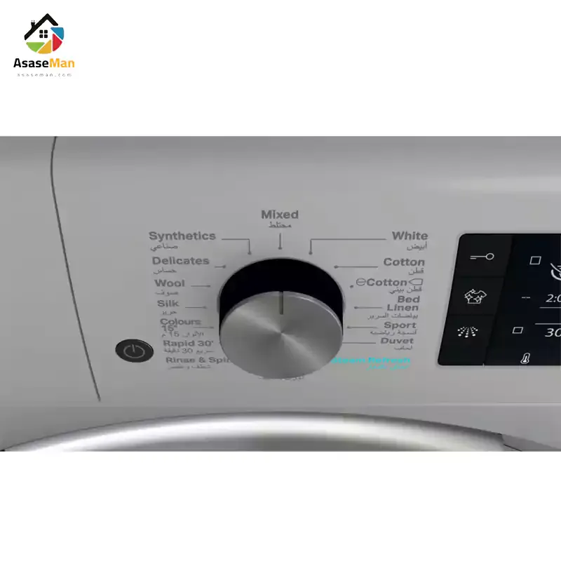 پنل کنترل چرخشی لباسشویی ویرپول FFD10449CV GCC