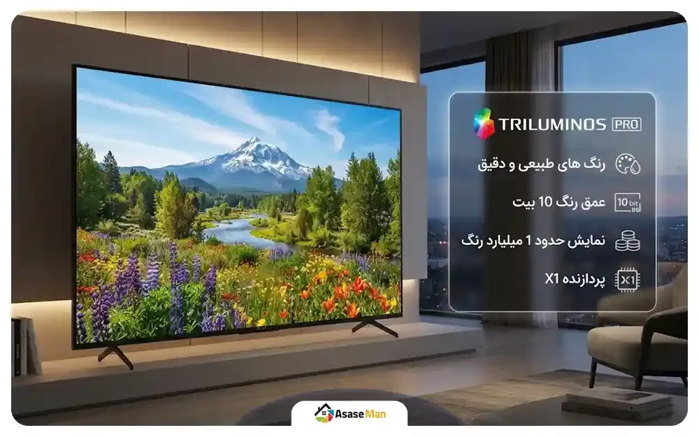 فناوری   TRILUMINOS PRO تلویزیون سونی S31D
