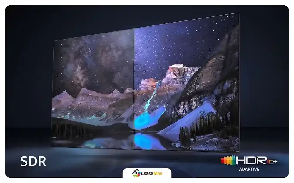 فناوری +Quantum HDR تلویزیون سامسونگ Q8F