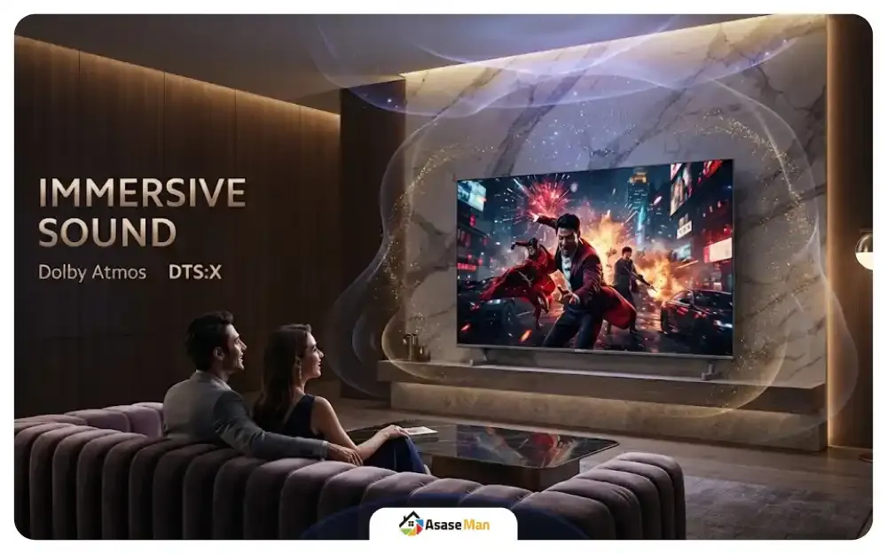 کیفیت صدا تلویزیون شیائومی S PRO Mini LED 2026