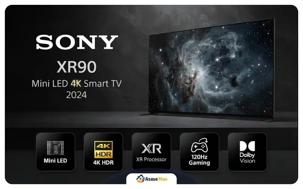 کیفیت تصویر تلویزیون سونی XR90