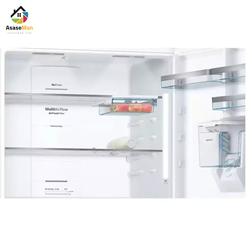 کشو های یخچال فریزر بالا پایین بوش مدل KGD86AW304